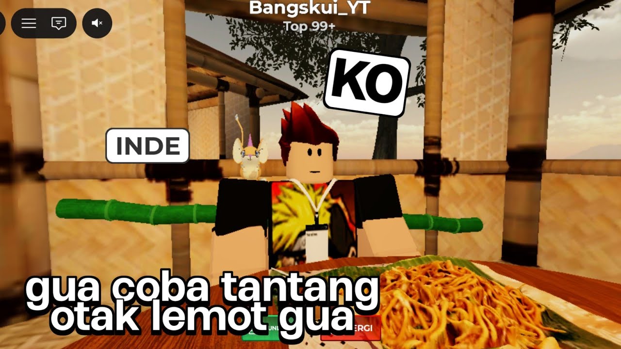 MAIN SAMBUNG KATA DI ROBLOX SUSAH BANGET‼️ | ROBLOX INDONESIA
