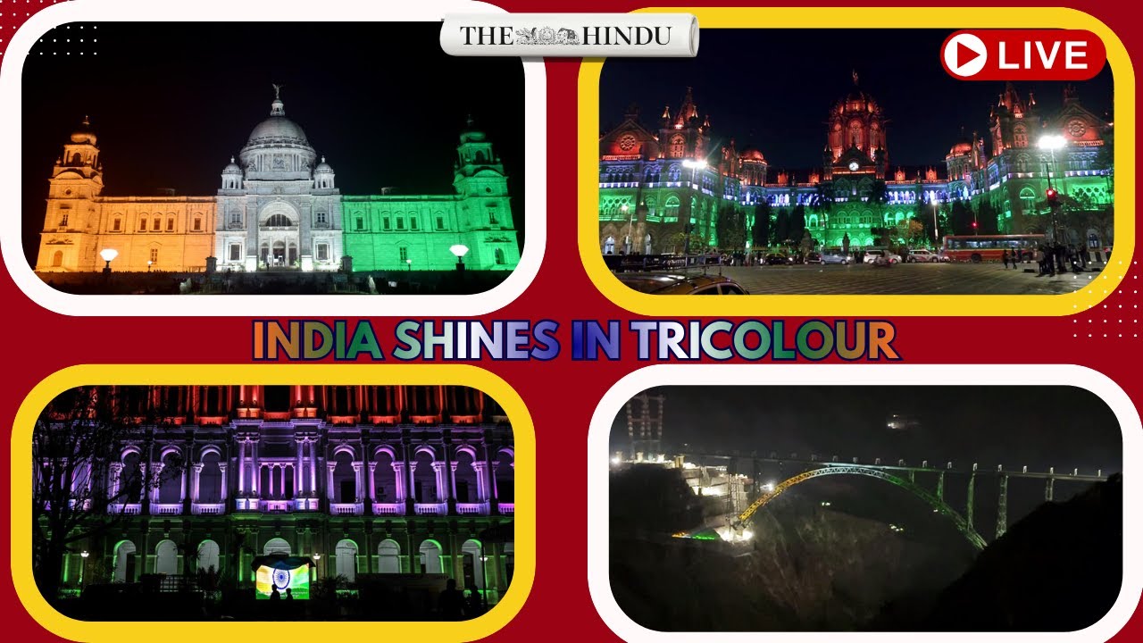 Republic Day | Iconic landmarks across India illuminated in tricolour ahead of the 77th Republic Day