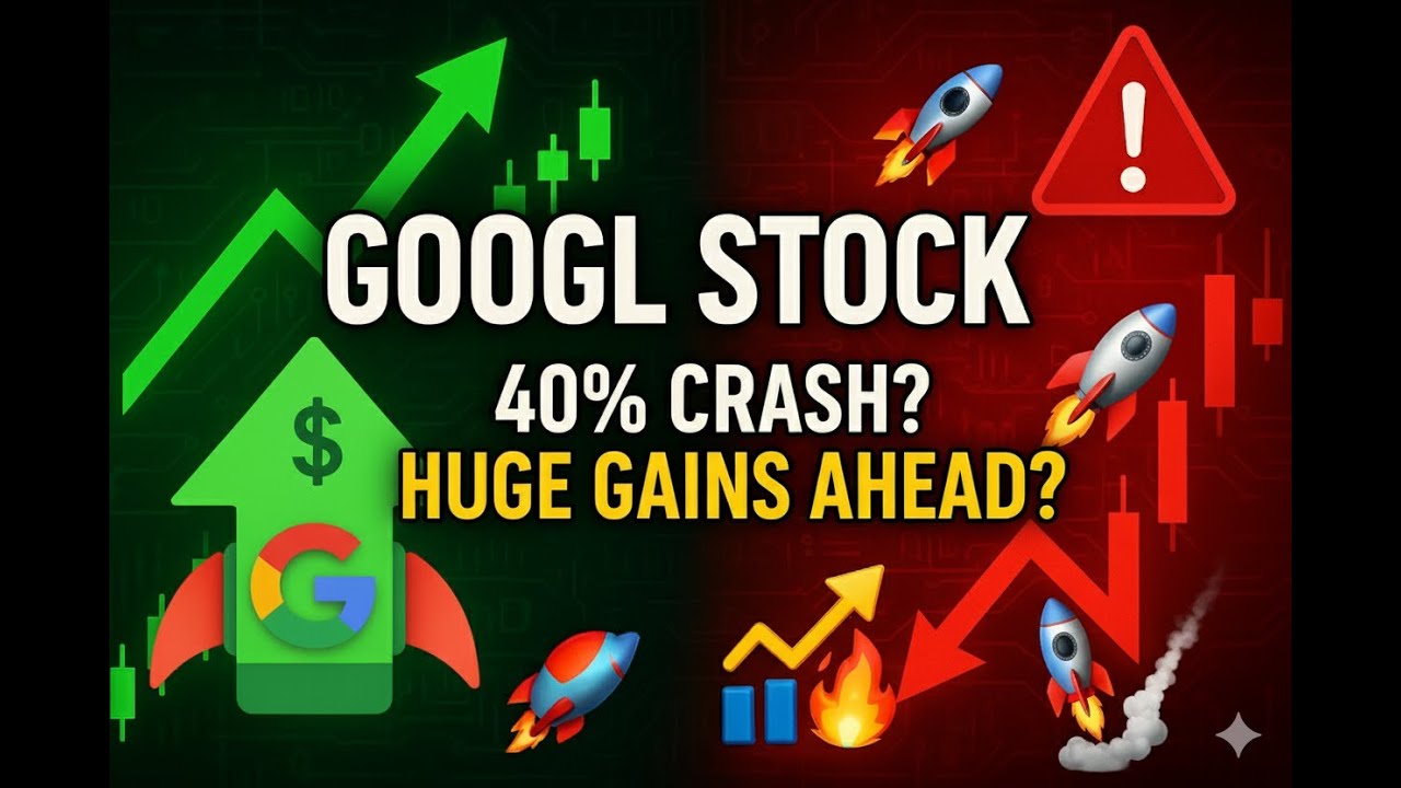Alphabet (GOOGL) Stock: 40% Crash or Huge Gains? 🤔
