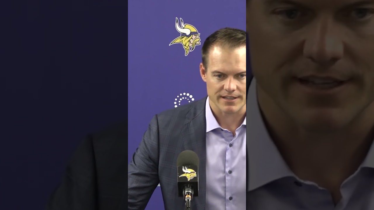 Kevin O'Connell is excited about the Vikings O-Line 👊