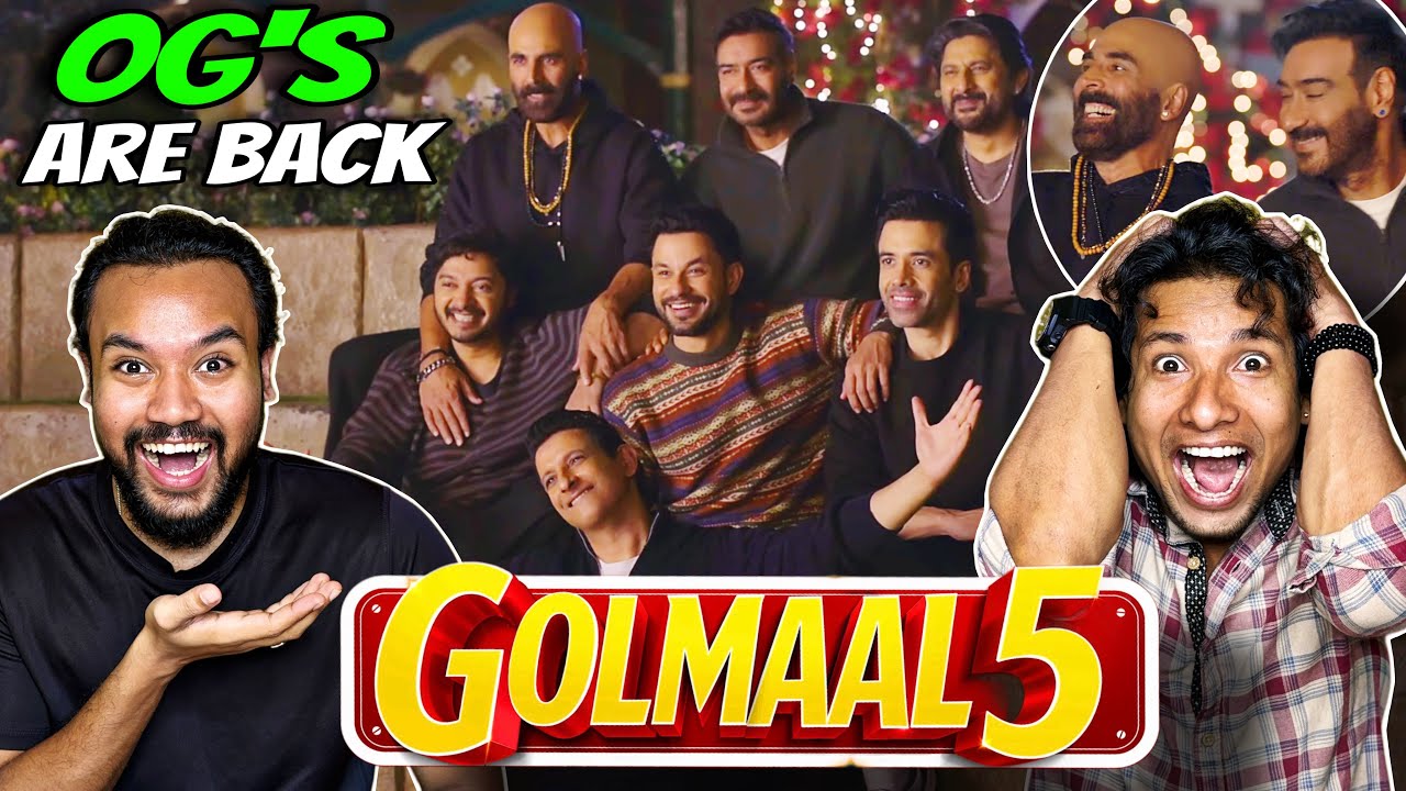 Golmaal 5 Shoot Begins Reaction |  Ajay Devgn  , Akshay Kumar