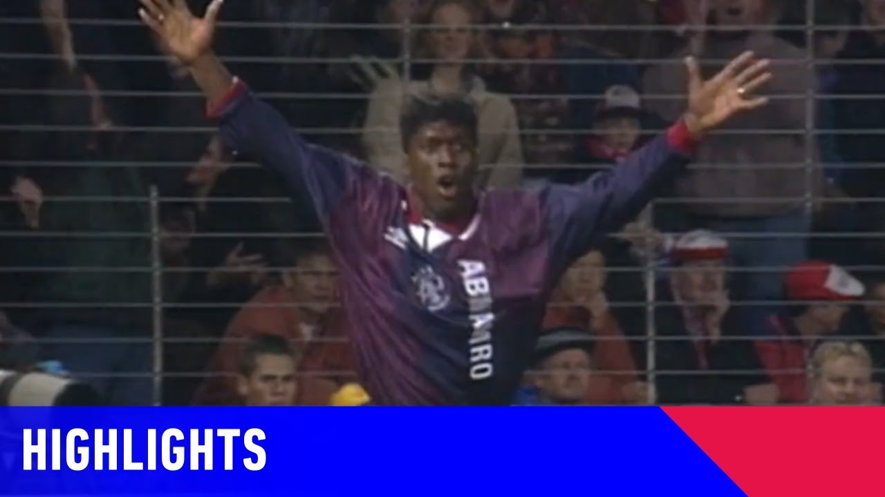 AFGETEKENDE ZEGE AJAX IN EINDHOVEN | PSV - Ajax (23-10-1994) | Highlights