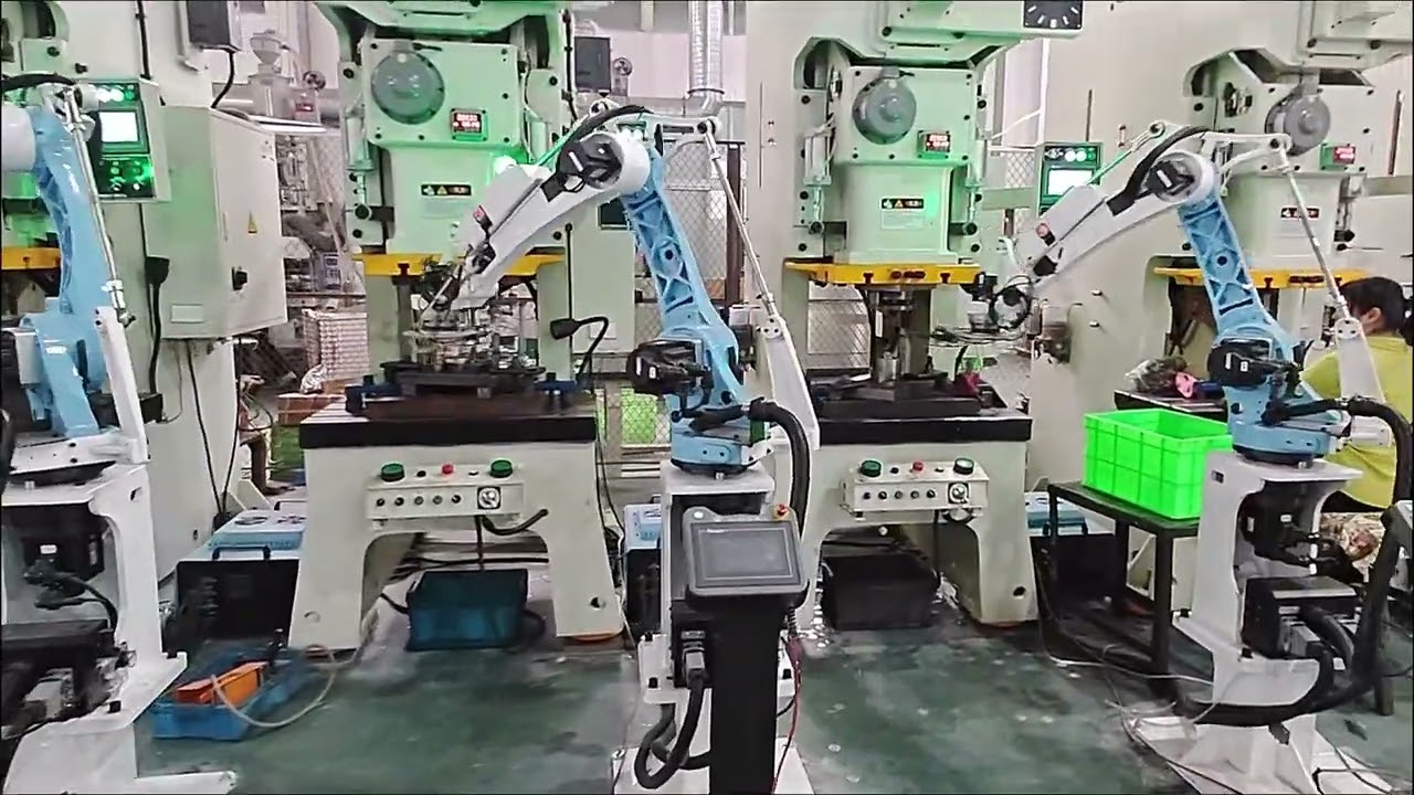 Optimize Your Production Line with Our Advanced Stamping Robot & Hangduan 80T 🛠️⚙️