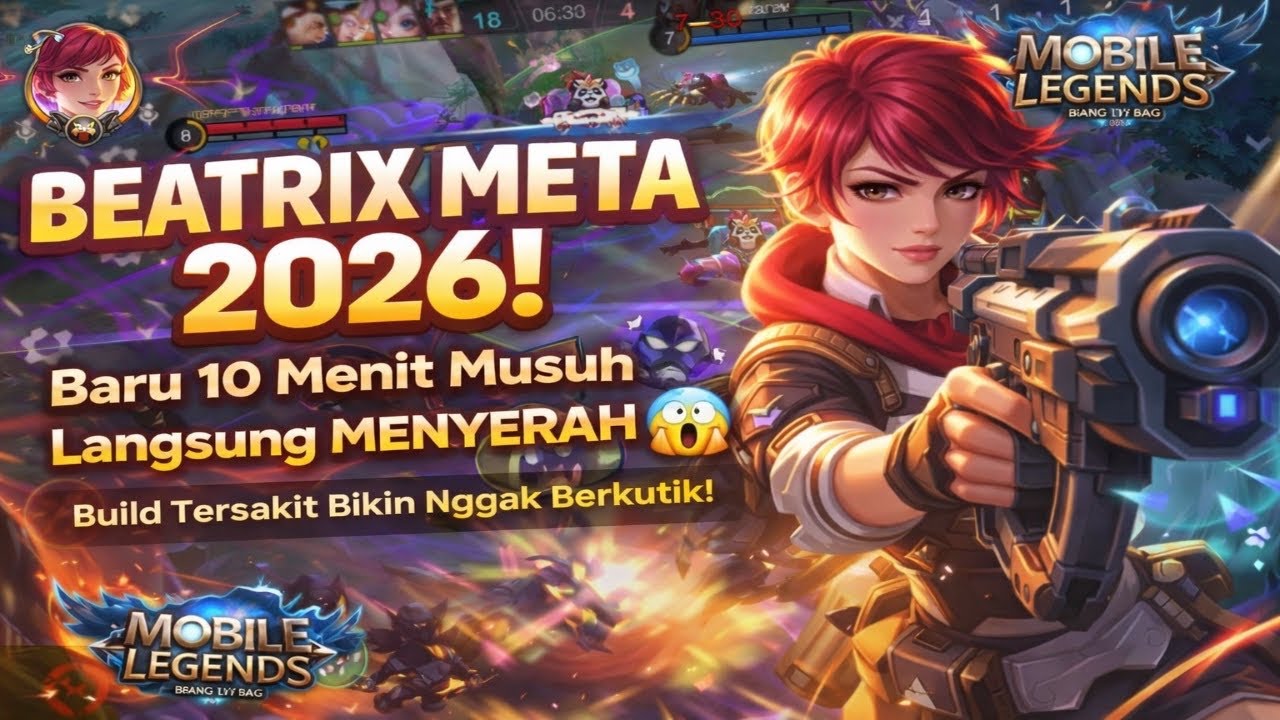 BEATRIX META 2026! Baru 10 Menit Musuh Langsung MENYERAH 😱 Build Tersakit Bikin Nggak Berkutik!