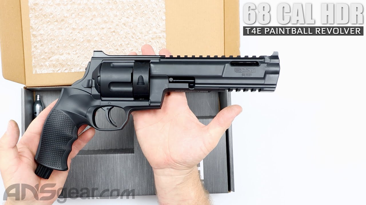 T4E .68 Cal HDR Paintball Revolver - Review