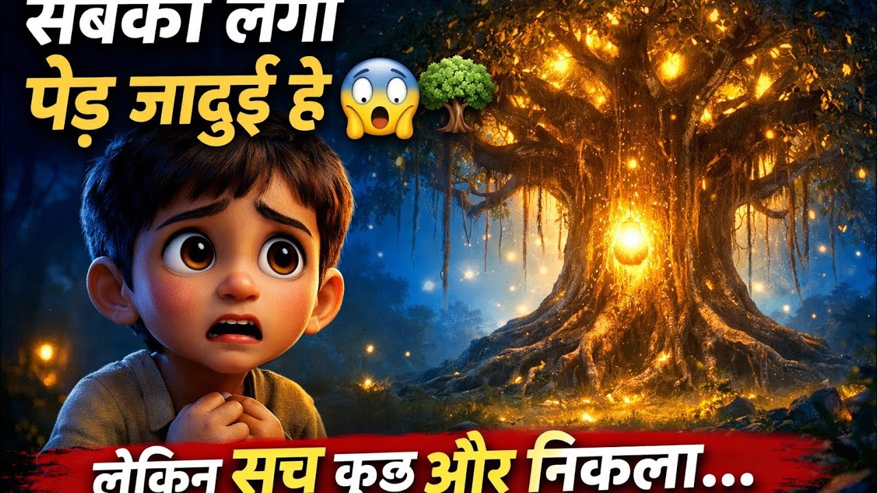 जादुई पेड़ का रहस्य 😱 | एक ऐसा सच जो सोच बदल देगा | Hindi Story