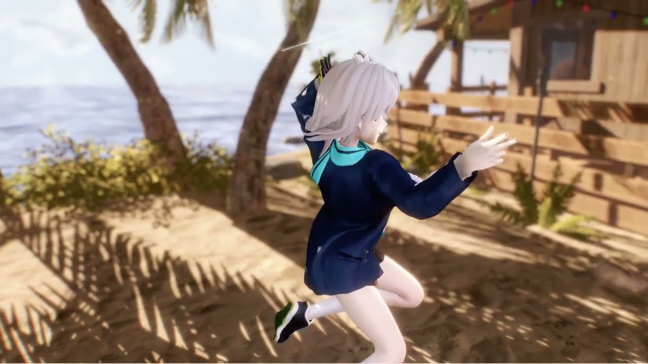 【ブルアカ】砂狼シロコでMMD　#mmd #砂狼シロコ #ブルーアーカイブ #ブルアカ