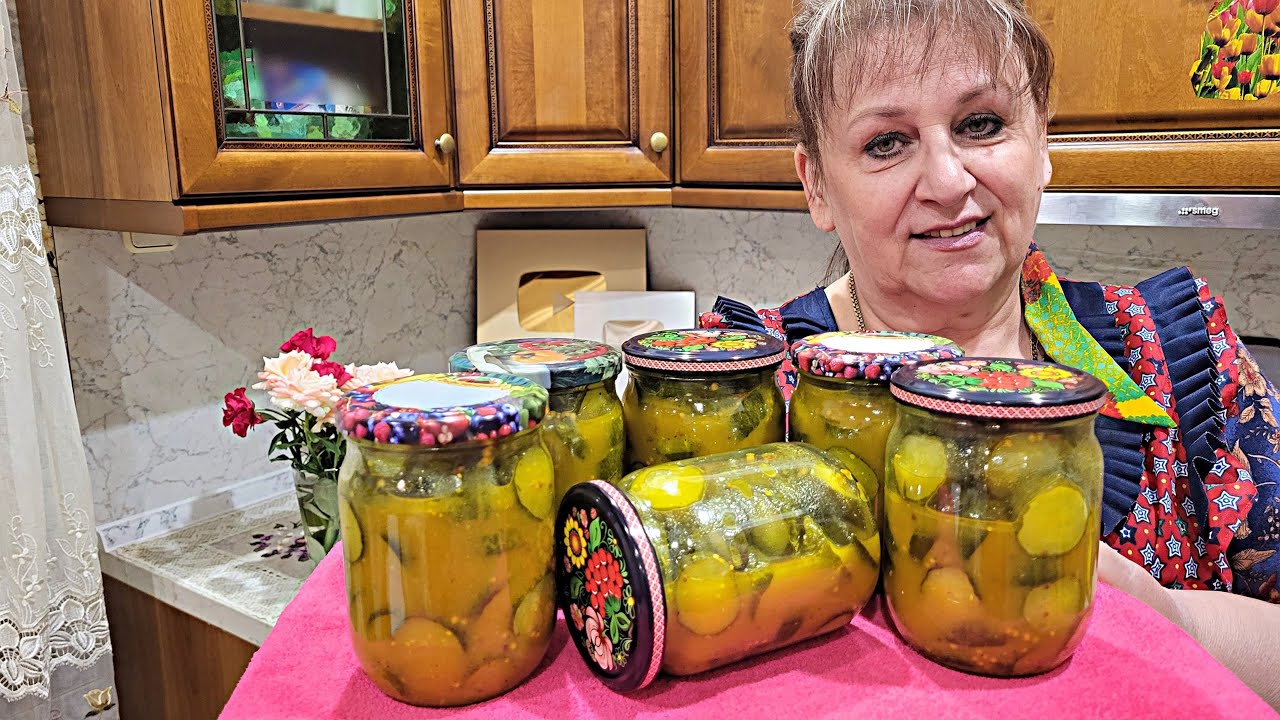 В этом году закрою побольше. Маринованные огурчики, вкусные, хрустящие!