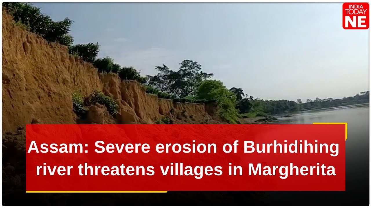Assam: Severe erosion of Burhidihing river threatens villages in Margherita constituency