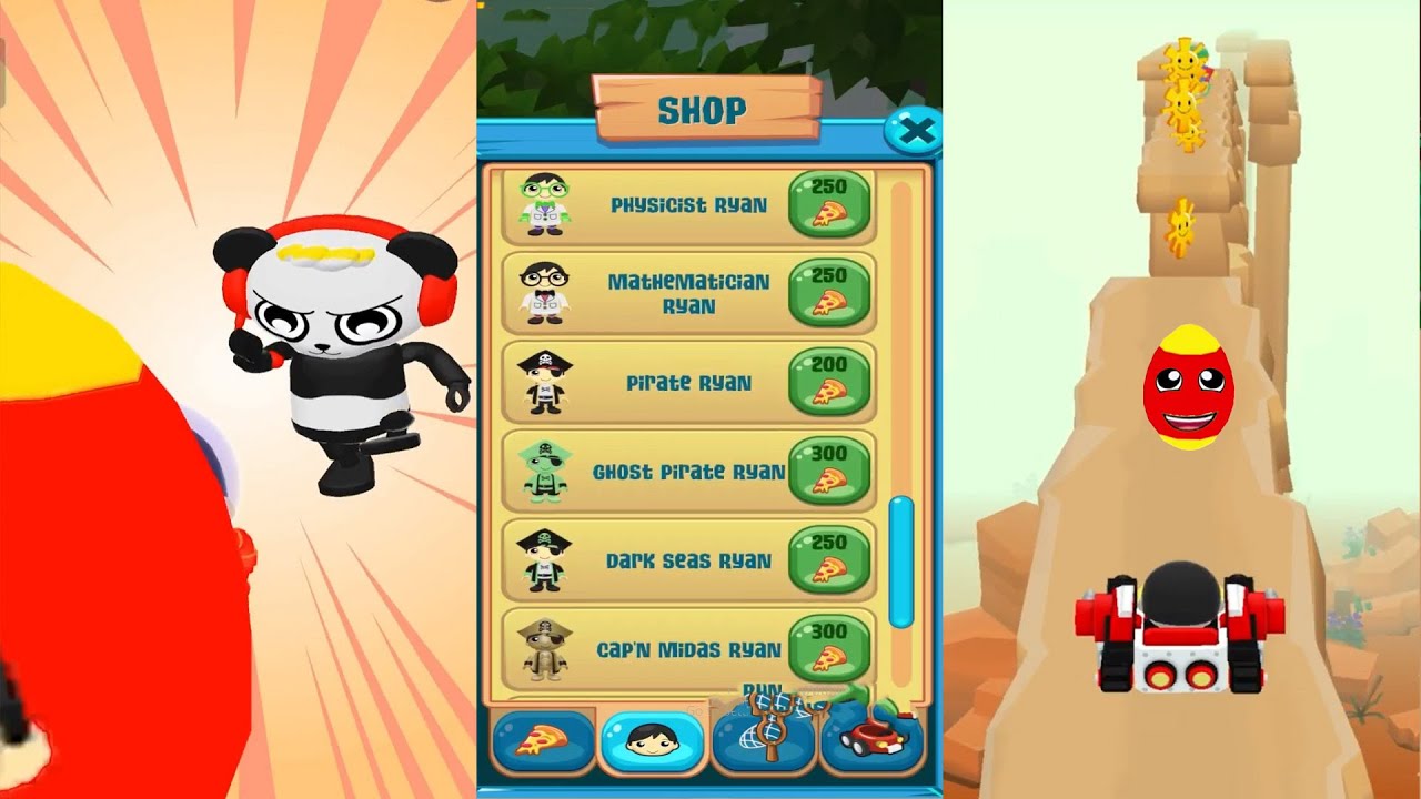 TAG WITH RYAN GHOST PIRATE RYAN VS MECHAA ROBO CAR VS ORANGE SUV JACK O LANTERN RYAN EGG SURPRISE