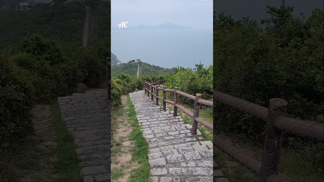 長洲行山 (長貴路~長洲家樂徑, 觀景台 北眺亭~南望亭~遠眺東灣~觀音灣海灘~長洲小長城~觀音灣 觀景台~饅頭石 )