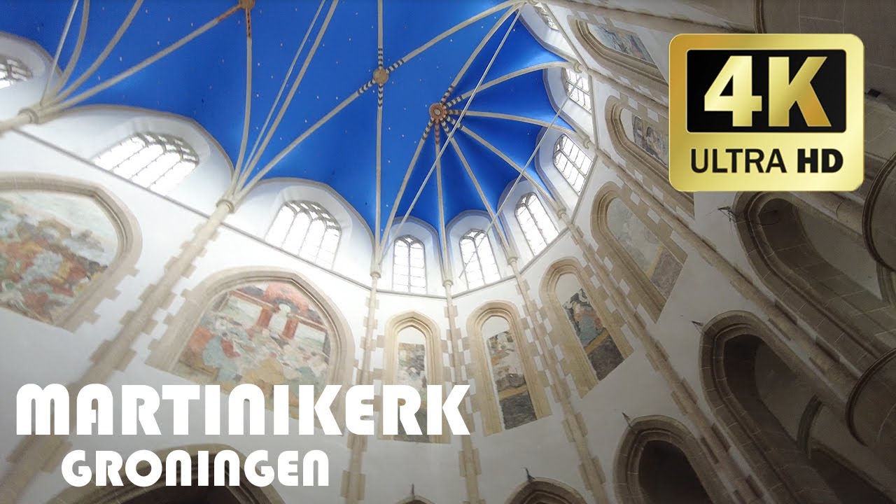 Kości&oacute;ł Martini, Groningen || Lato 2023 || 4K