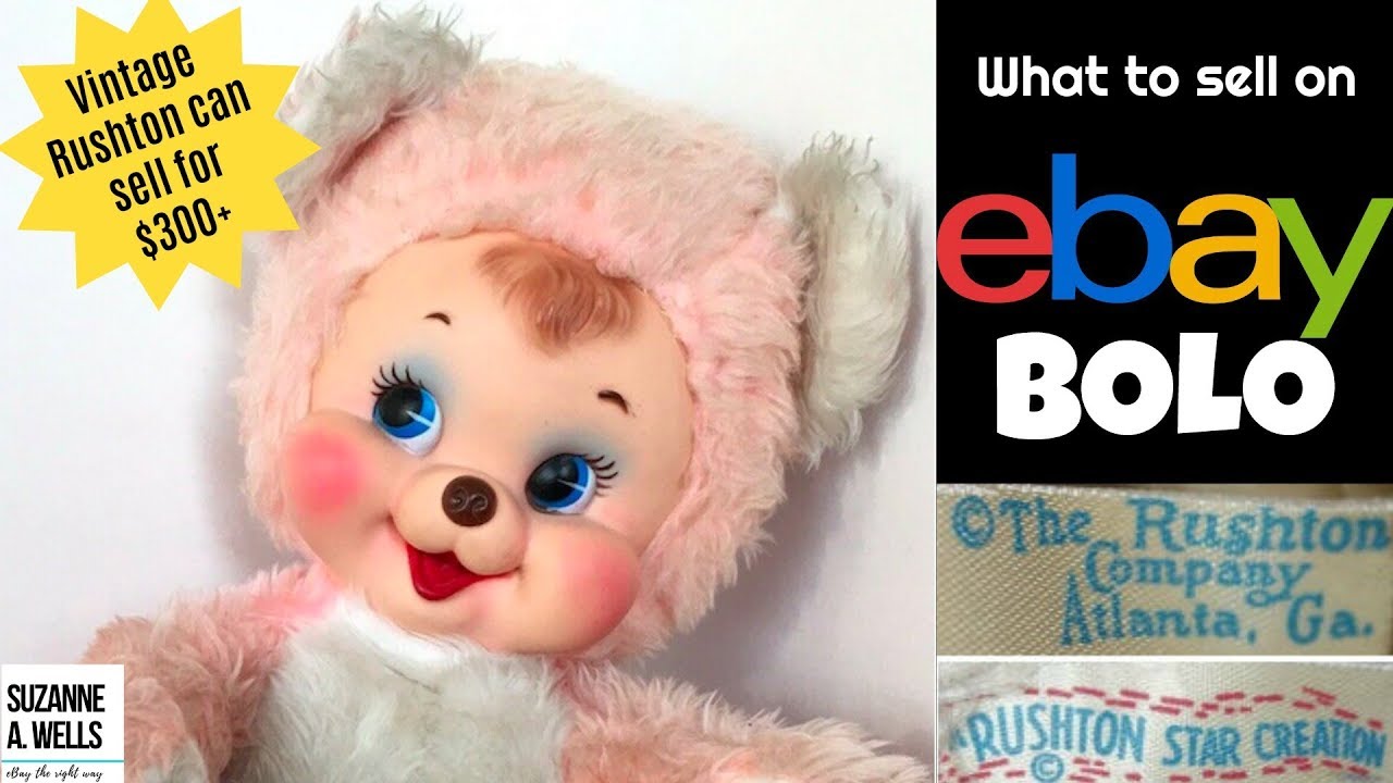 eBay BOLO Sells for $300+ Rushton Rubber Face Plush and Dolls