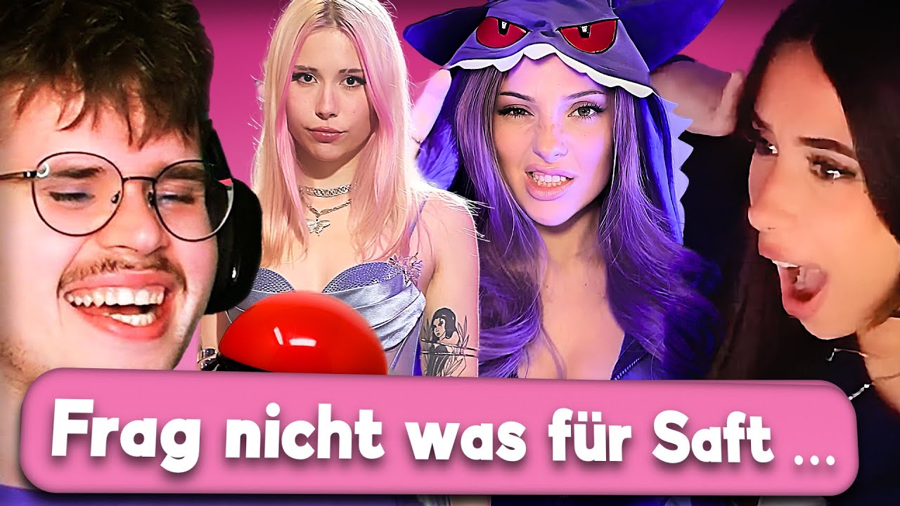 Wie DUMM sind STREAMER... ? (QUIZSHOW) mit Faister, Sarahtonin, Nikoleta, Jorena & Jinterella