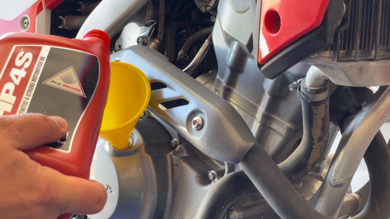 OIL CHANGE - HONDA CRF300L