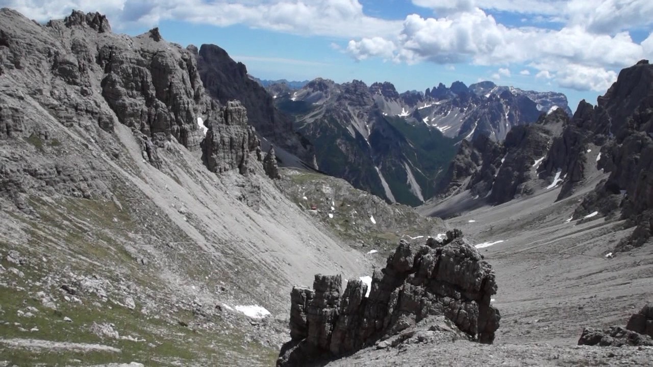 Trek Dolomiti friulane - 2° giorno dal rifugio Padova al rifugio Giaf