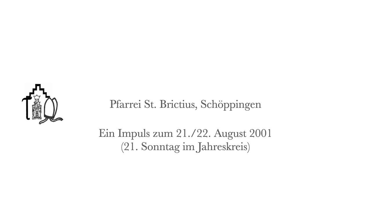 Impuls zum 21./22. August 2021
