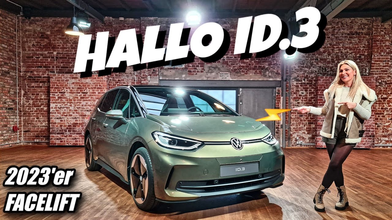 VW ID.3 Facelift 2023 Vorstellung! Elektroauto Review mit vielen Infos.