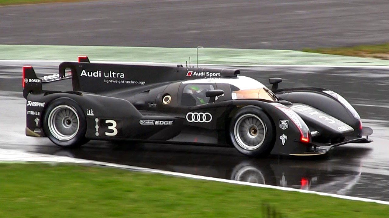 2012 Audi R18 Ultra LMP1 SOUND - Test at Monza Circuit