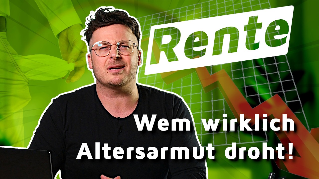 Rente in Deutschland. 📉  So hoch ist die Durchschnittsrente wirklich.  Altersarmut wegen Teilzeit.