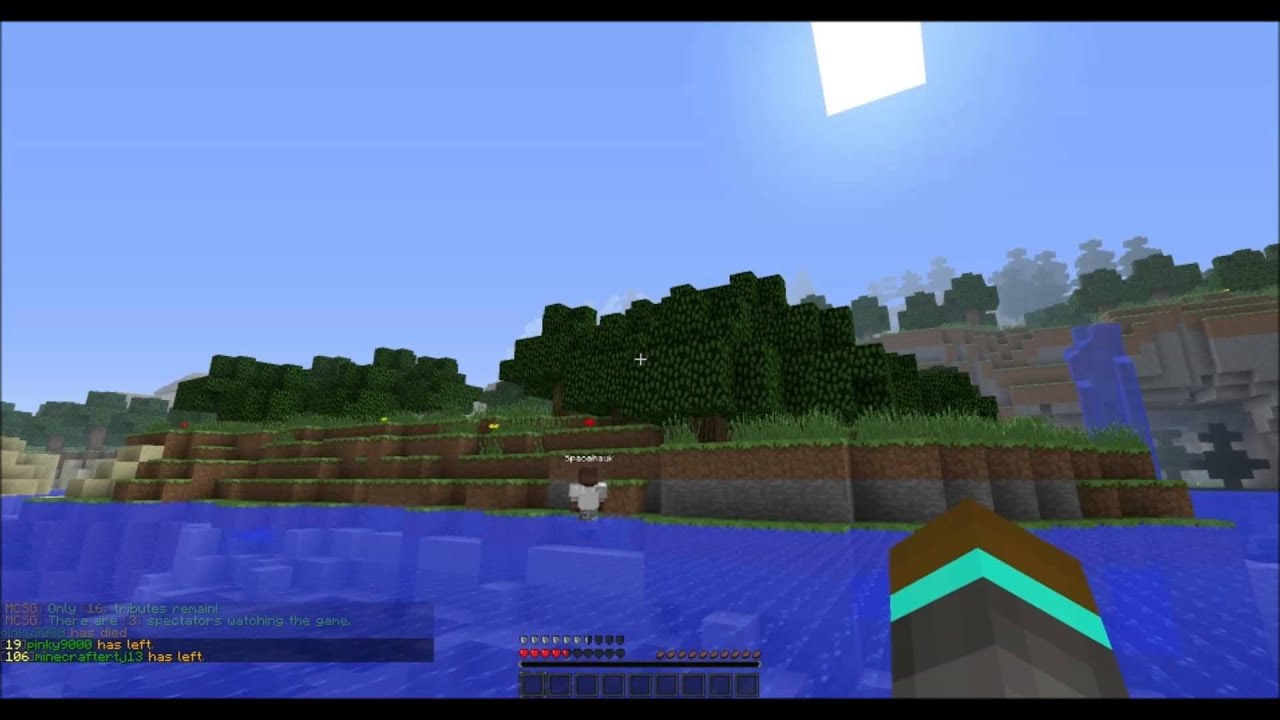 Minecraft Hunger Games-Episode 12- I hate McGamer!!!!
