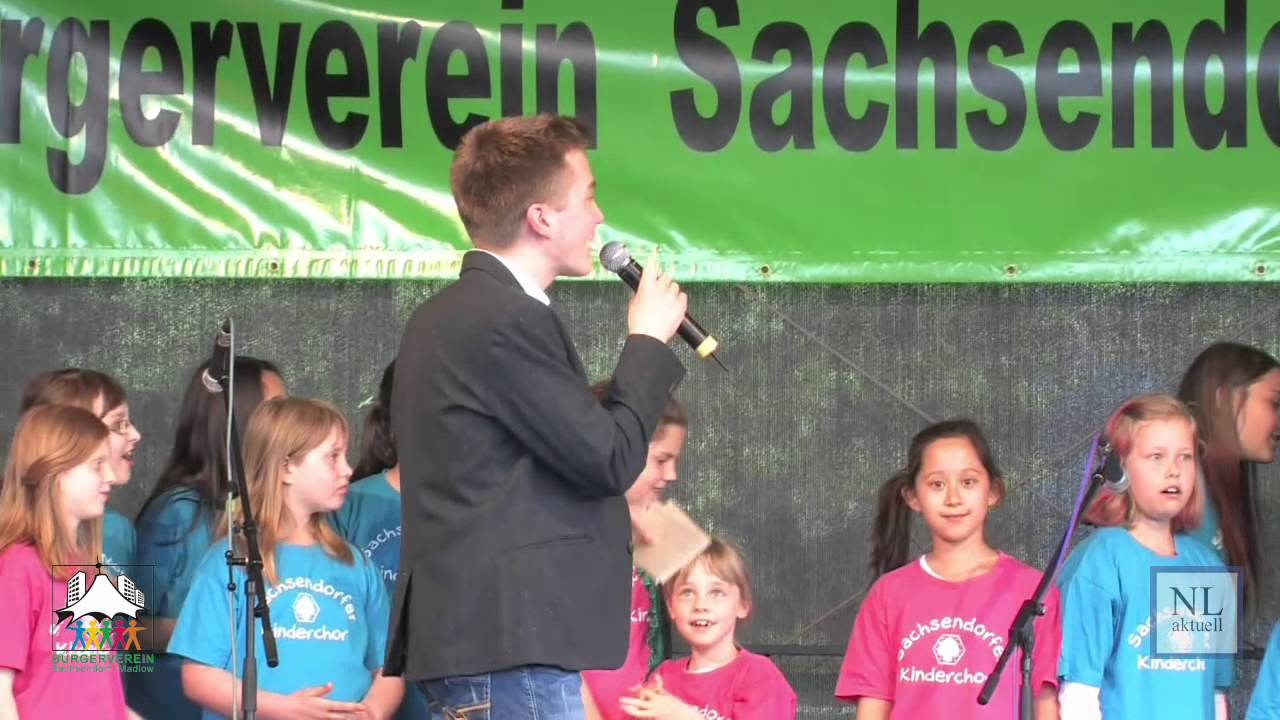 Eröffnung 16. Bürgerfest 2014 unterm Sachsendorfer-Zelt in Cottbus