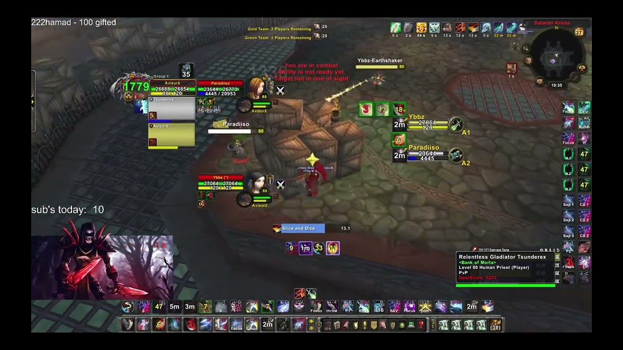 Avizura vs Paradiso [Wotlk Classic Season 8] Dpr vs Spr
