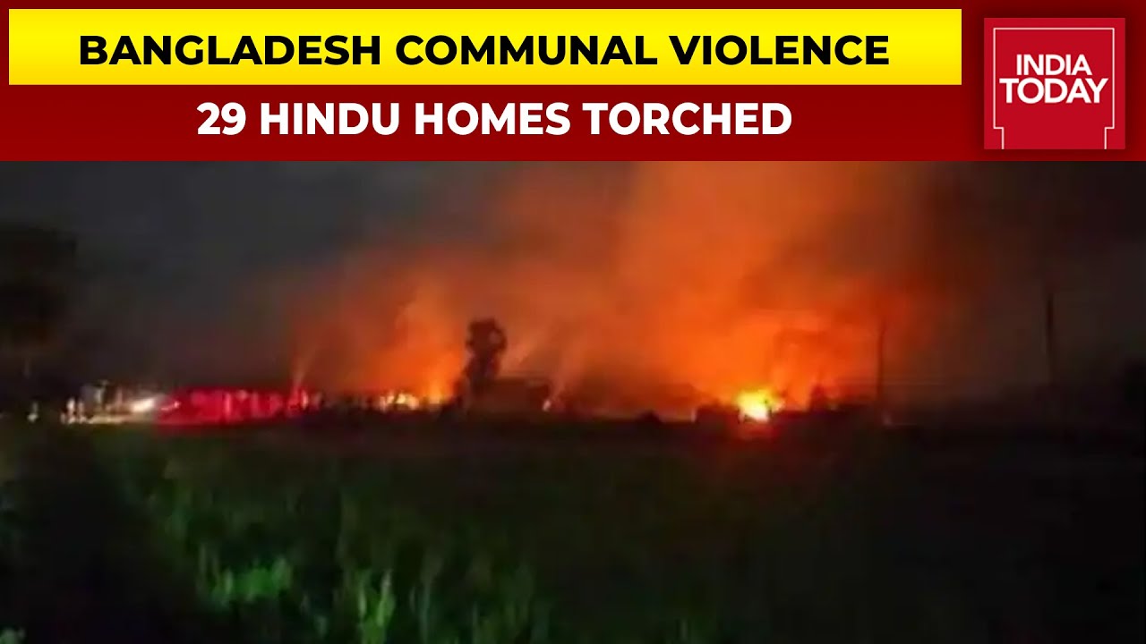 Bangladesh Hindu Attacks: 29 Homes Set Ablaze, 66 Houses Vandalised By Mob Over 'Social Media Post'