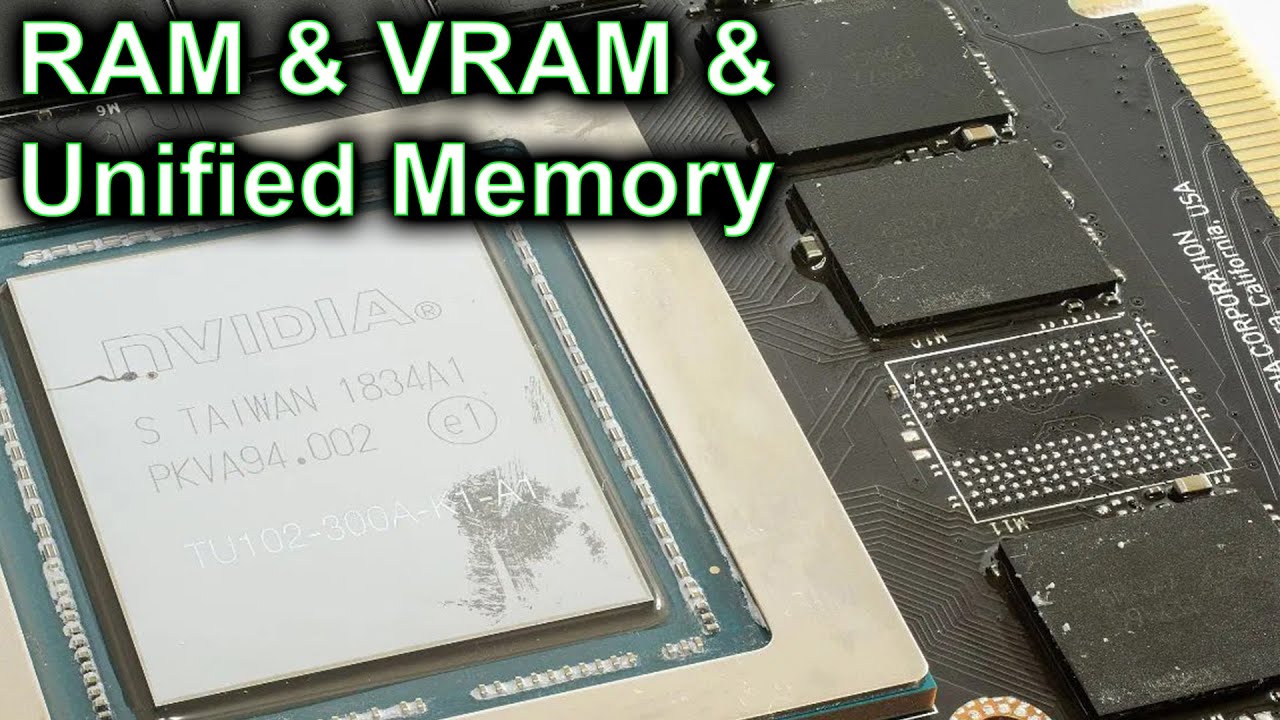 RAM,VRAM & Unified Memory Explained in HINDI {Computer Wednesday}