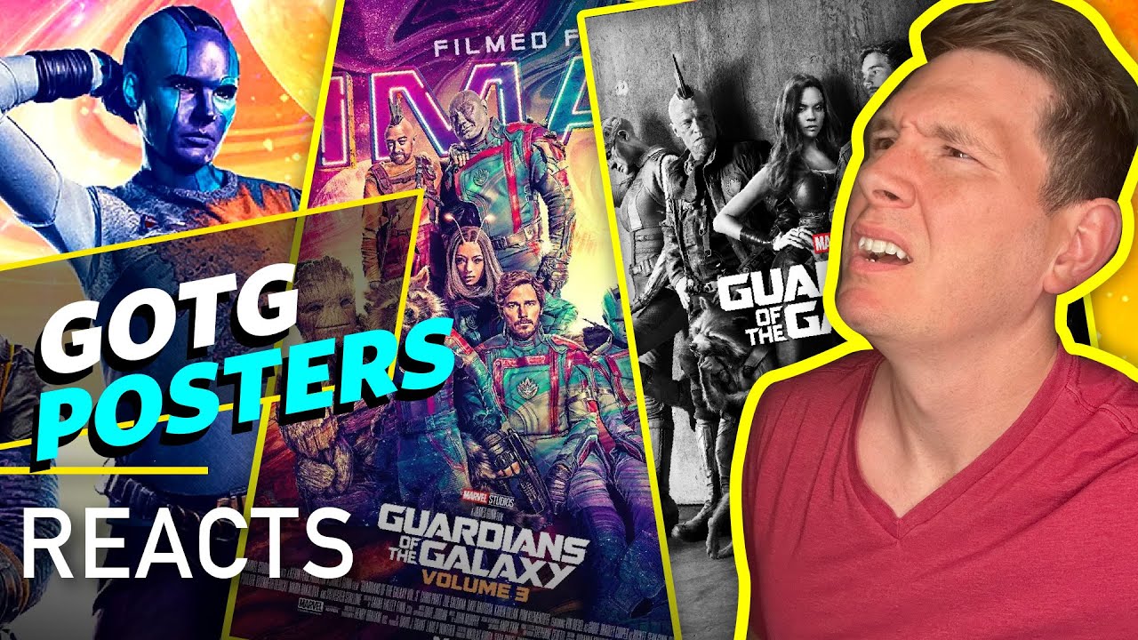 Artist Reacts To The Best & Worst Guardians Of The Galaxy Movie Posters