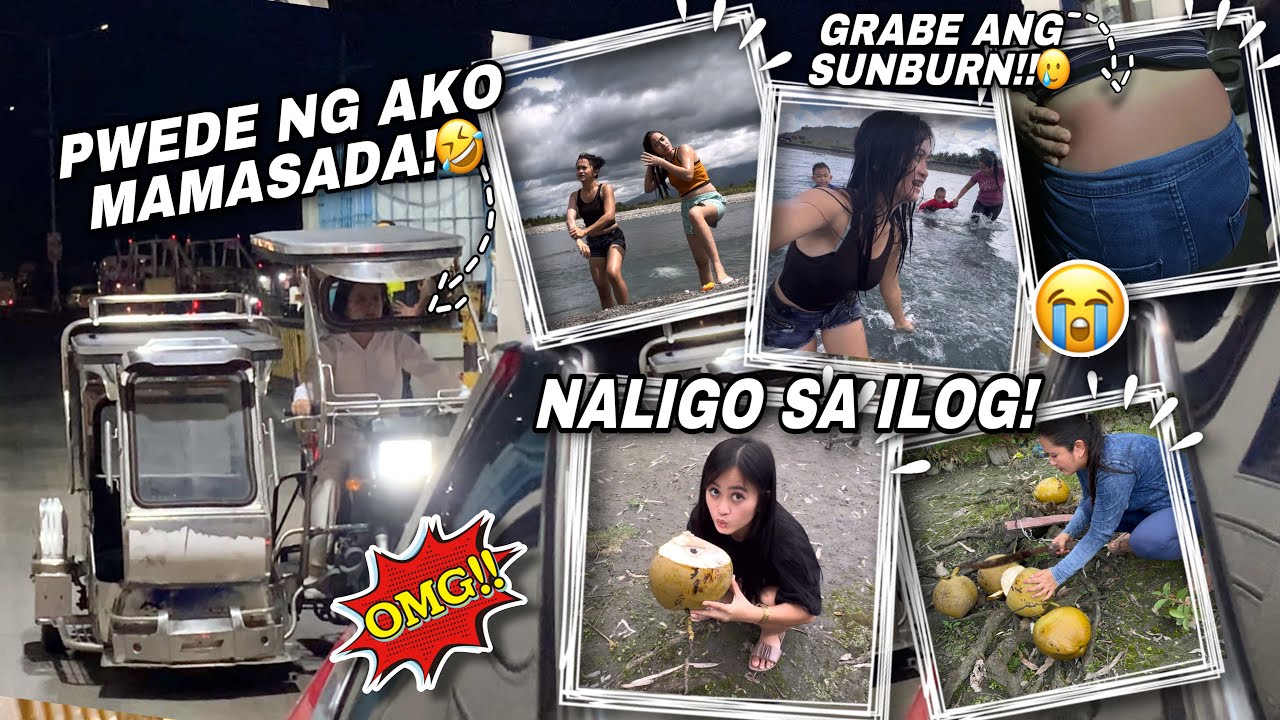 Nagdrive Ako Ng Tricycle Papuntang MINDORO! | OUTING SA ILOG! | Sai Datinguinoo