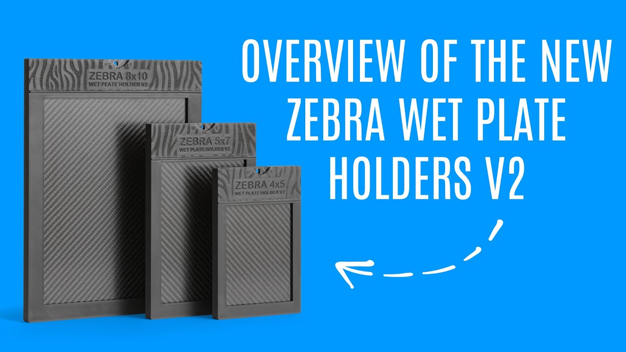 Вышел НОВЫЙ держатель пластин Zebra Wet Plate Holder V2! | Обзор | Коллодион | Широкоформатная фо...