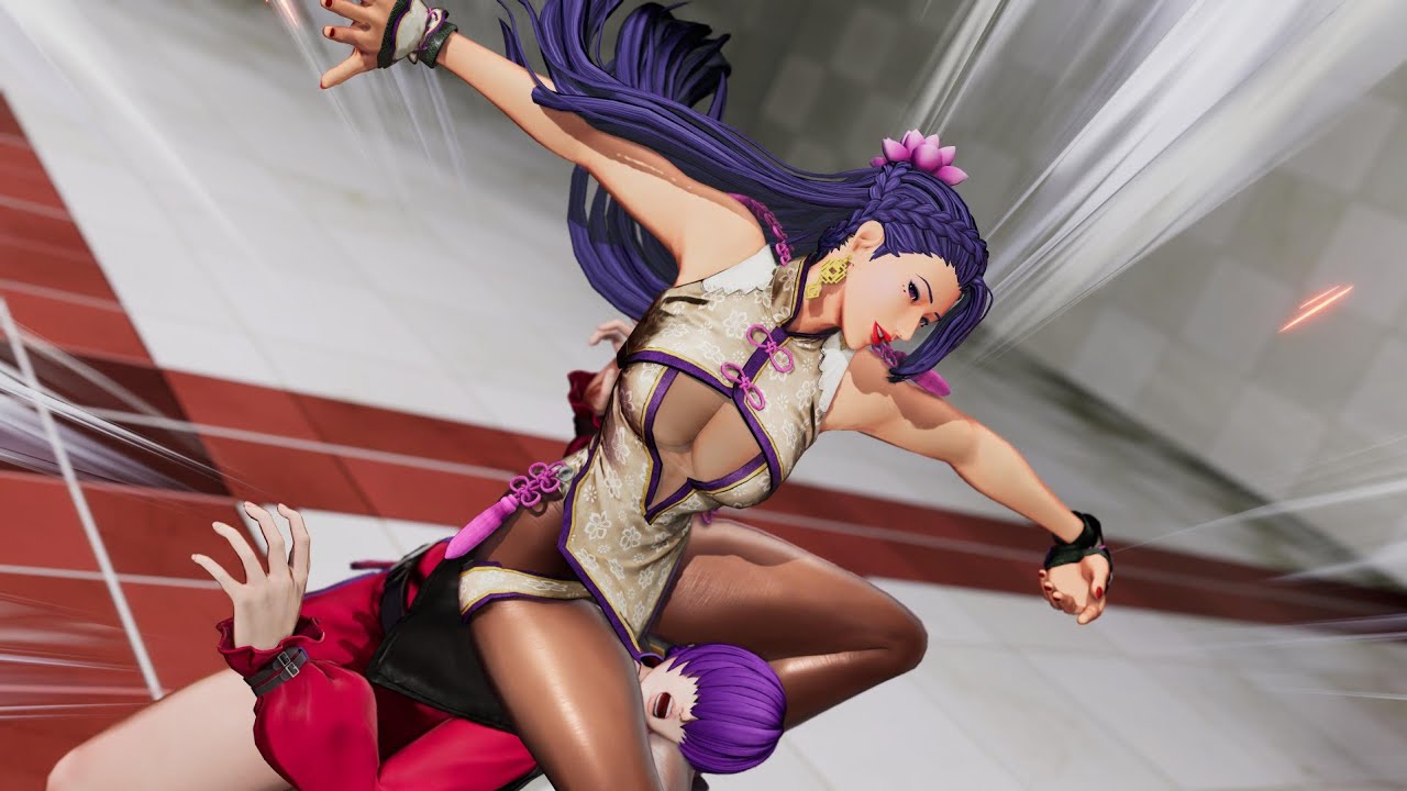 【ryona】KOF15　女性ファイターにルオンのクライマックス超必殺技リョナ②（オロチシェルミー、クーラ、アンヘル、ちづる、ウィップ）