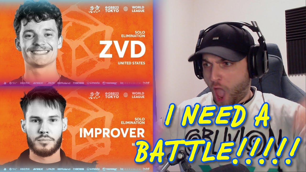 УЛУЧШИТЕЛЬ 🇷🇺 | ZVD 🇺🇸 | GBB 2023: МИРОВАЯ ЛИГА | Выбывание в одиночку (реакция) #beatbox #реакция