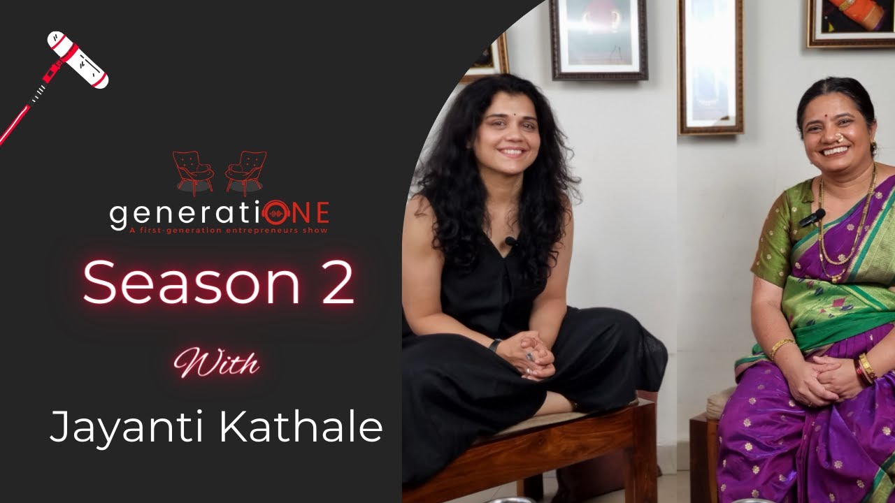 Jayanti Kathale on her journey of Purnabramha | generatiONE by Sayalee Marathe | House of Aadyaa