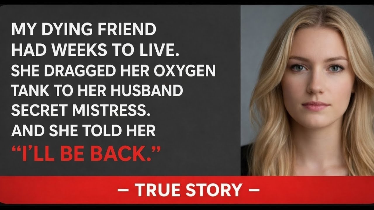 She Was Dying... So She Paid Her Husband's Secret Mistress One Final Visit | True  Revenge Story