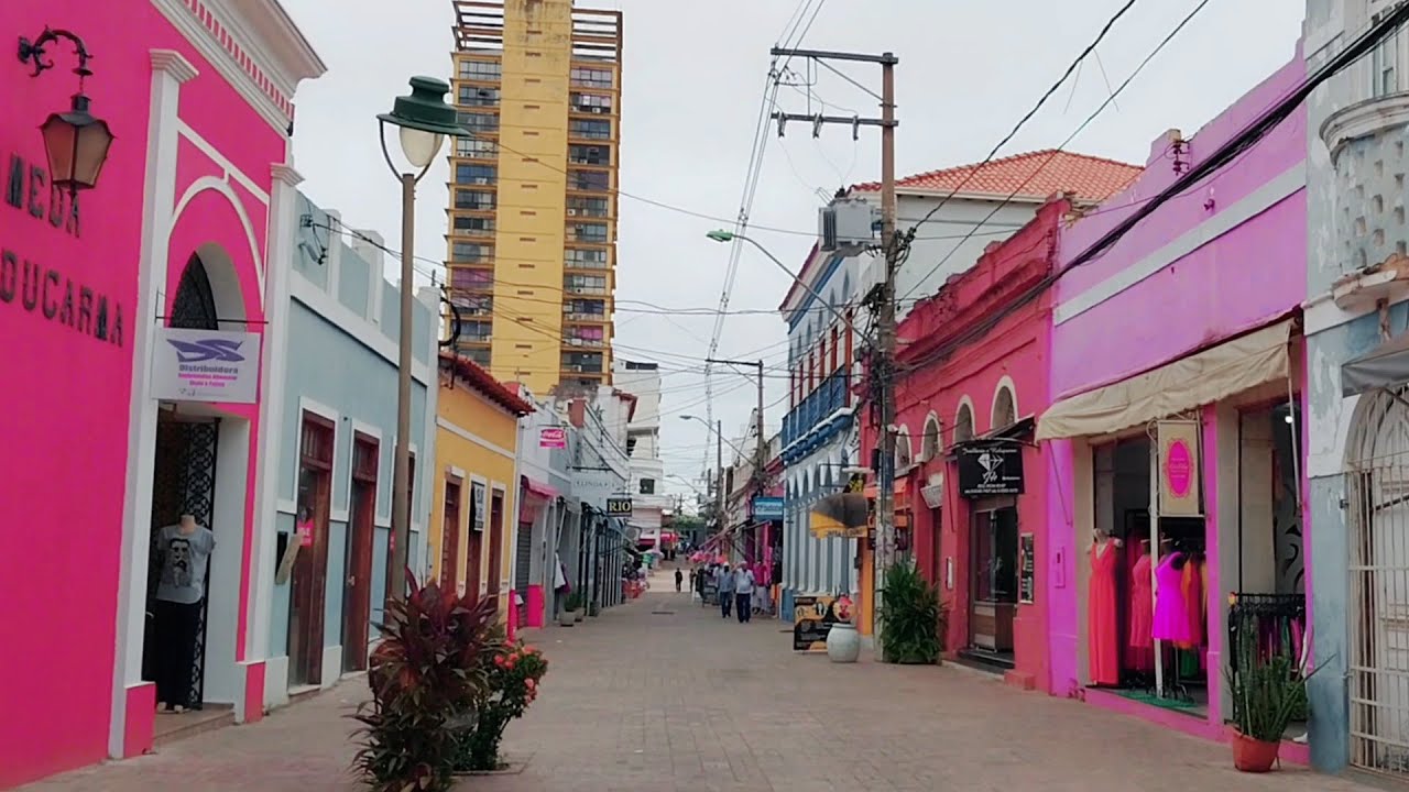 A RUA MAIS BONITA DE CUIABÁ | BRASIL | caminhando pela capital do Mato Grosso