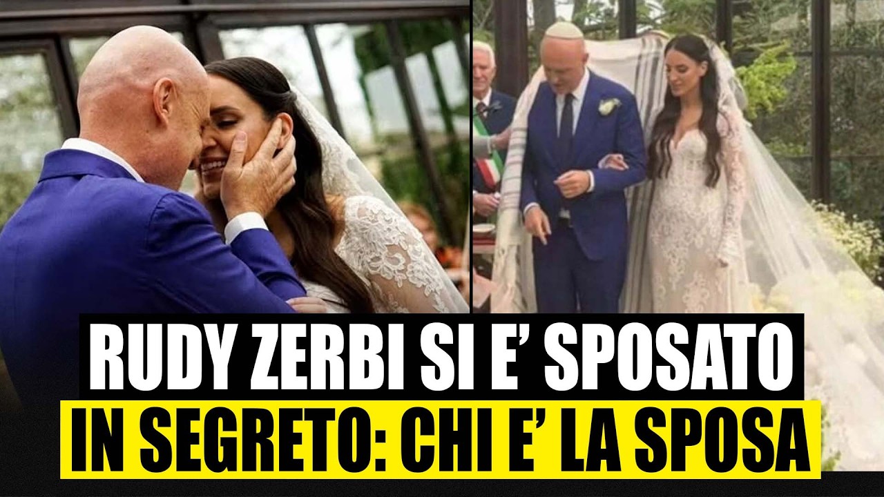 RUDY ZERBI SI &Egrave; SPOSATO IN GRAN SEGRETO: INCREDIBILE, LEI &Egrave; LA FIGLIA DI...