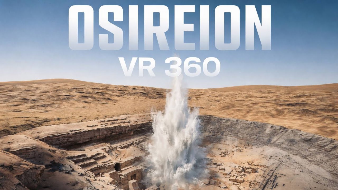 Осирион и храм Сети I VR 360: эффект присутствия в одном из самых странных мест Египта