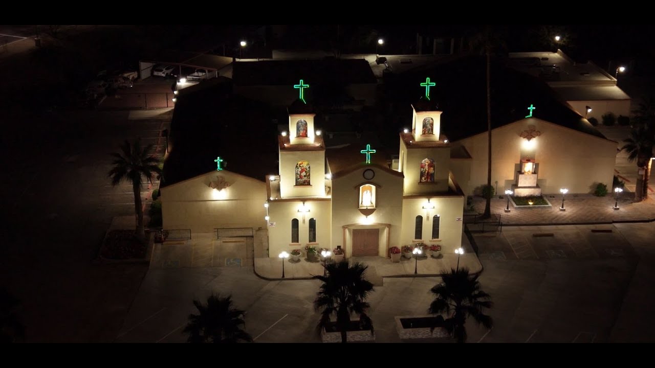 Mini 5 Pro Night Test Church