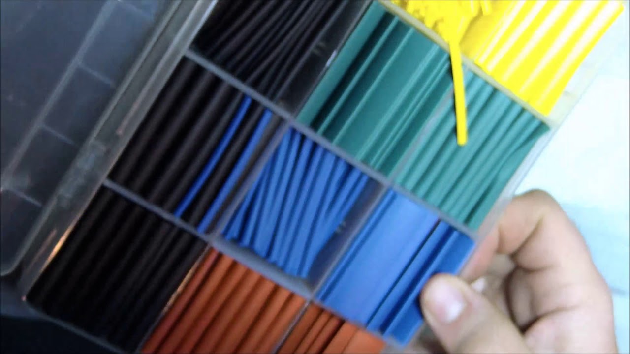 kit guaine termorestringenti  heat shrink tubing