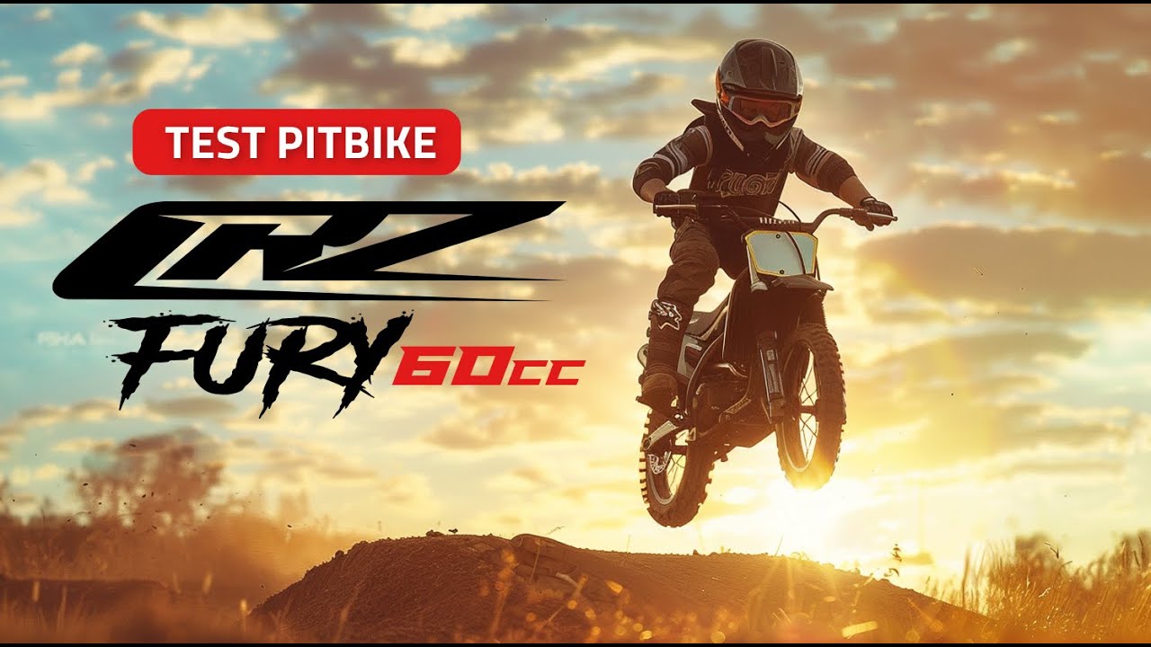 Essai de la CRZ Fury 60cc - Pit Bike