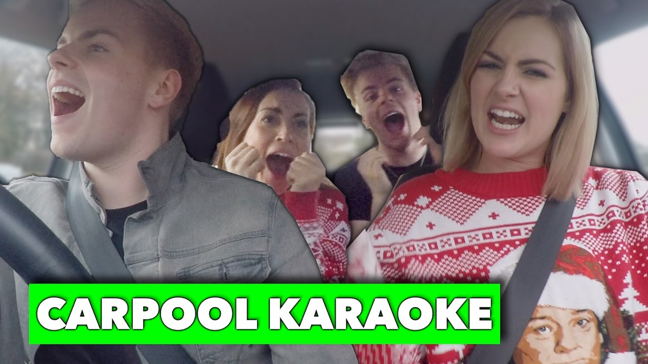 TWINS CHRISTMAS CARPOOL KARAOKE ft. Rose & Rosie | NikiNSammy