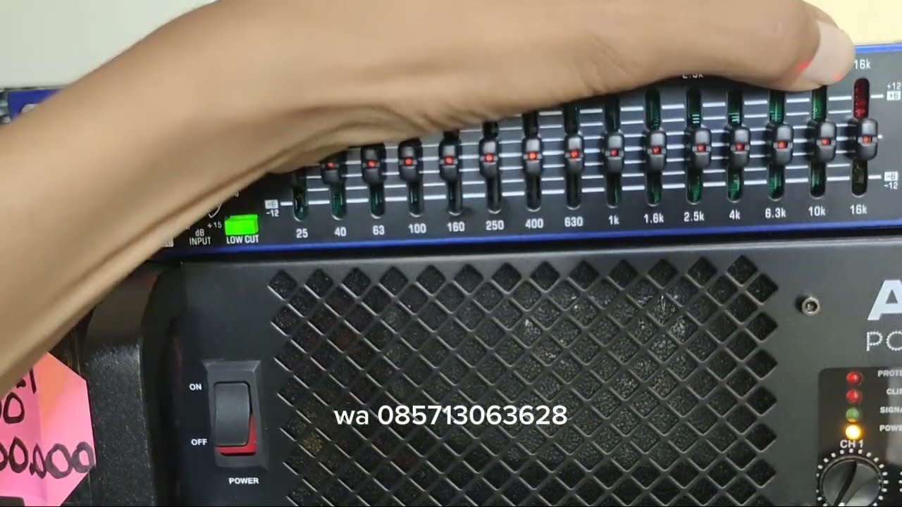 Equalizer Ashley fbq 215 hd kecil suara mantab