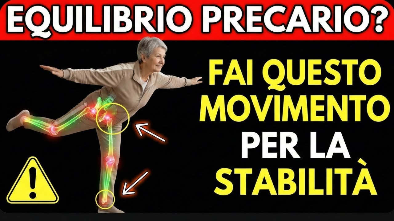 Non ignorare questo segnale se senti di perdere l’equilibrio