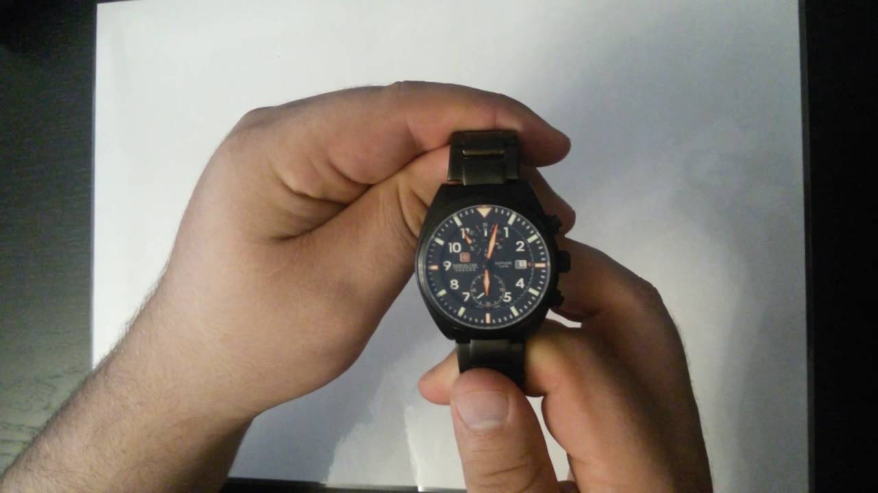 Swiss Military Hanowa Airborne Chrono 6-5227.13.007 watch overview