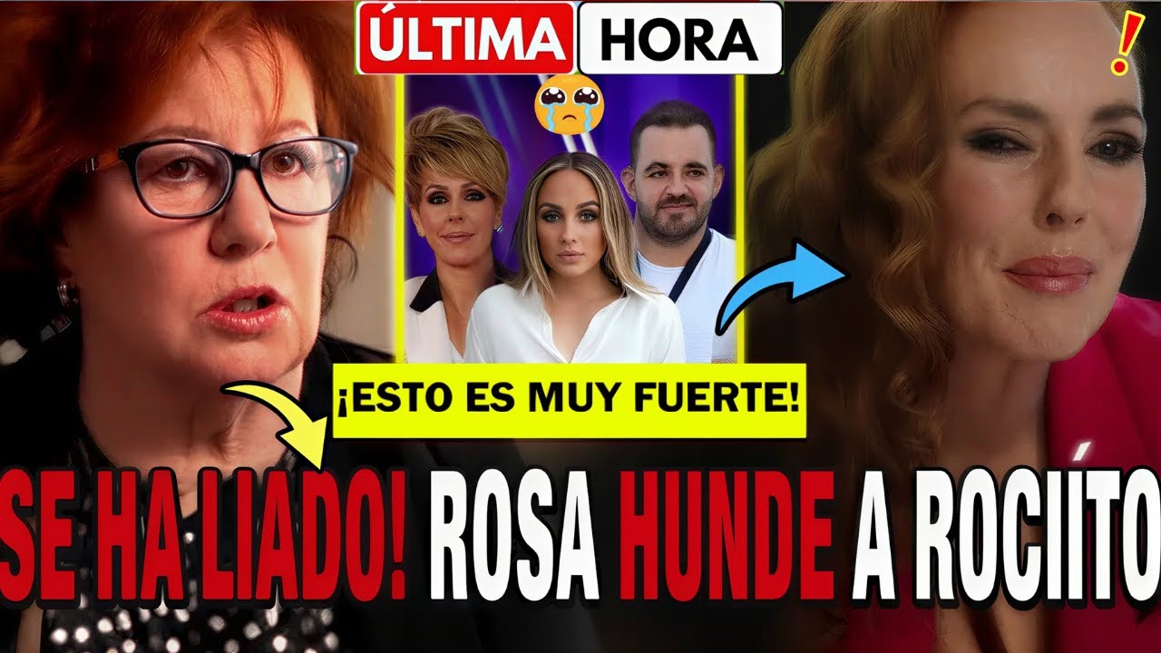 💥 ¡VERGÜENZA NACIONAL! Rosa Villacastín DESTAPA la 