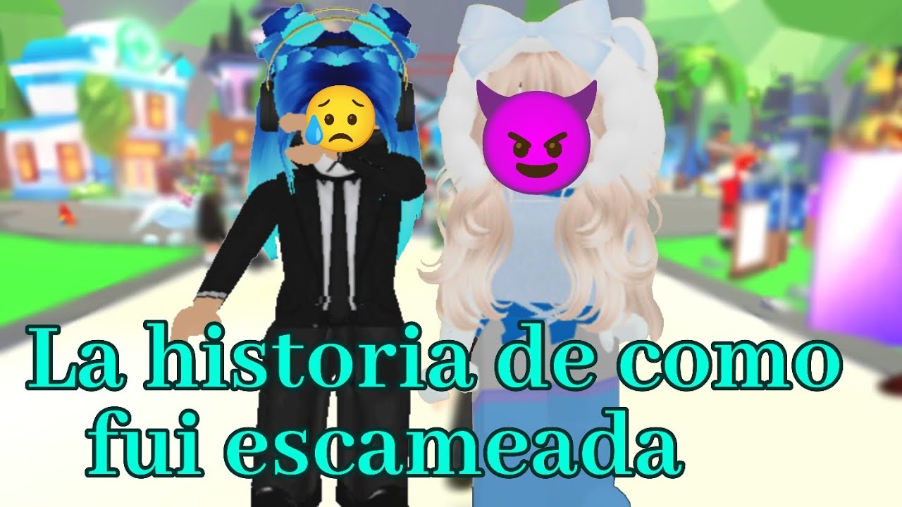 La historia de como fui escameada en adopt me | porfa ayuden