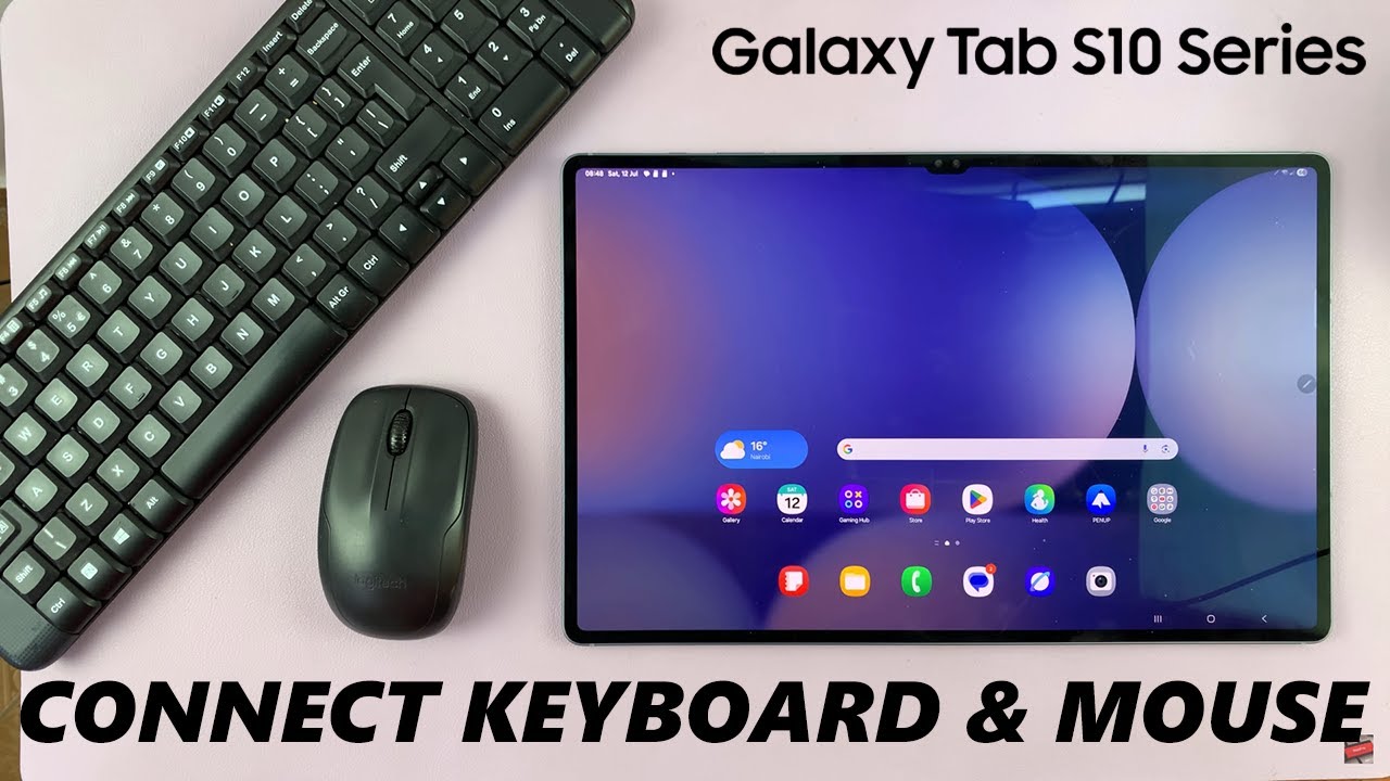 How To Connect Wireless Keyboard & Mouse To Samsung Galaxy Tab S10 / S10 Ultra
