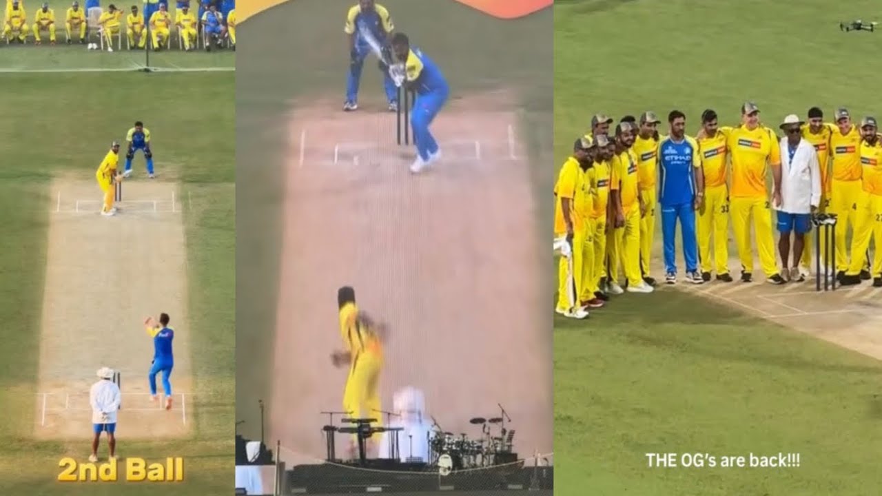 CSK legend team vs CSK current team full match highlights | CSK legends reunion for IPL 2026
